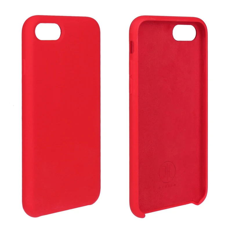 JT Berlin Steglitz Silikon BackCase Rot passend für Apple iPhone SE 2020/8/7