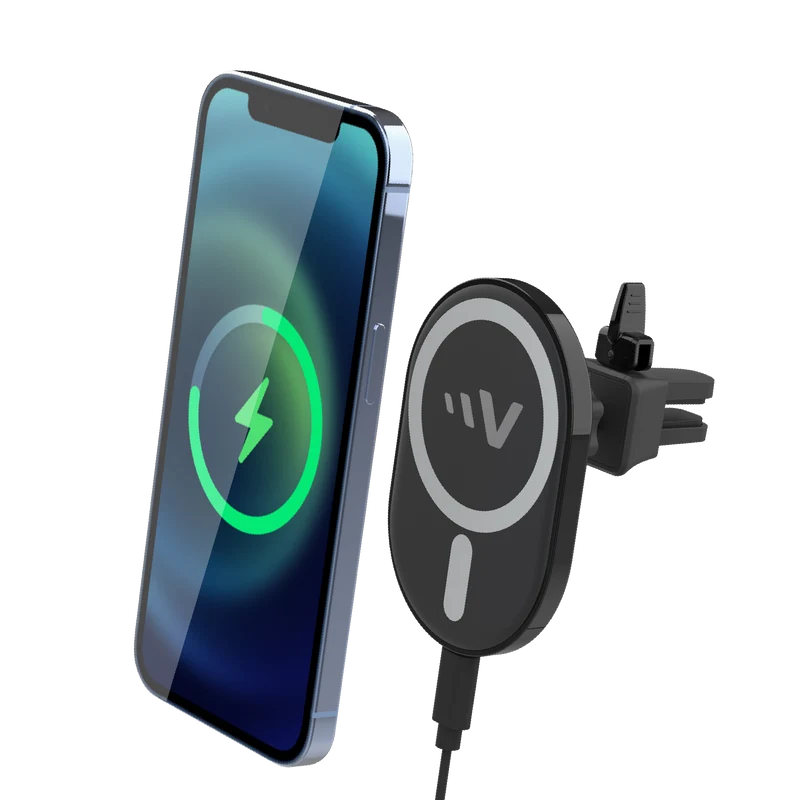15W ULTRAFAST Magnetic Wireless Car Charger Mount