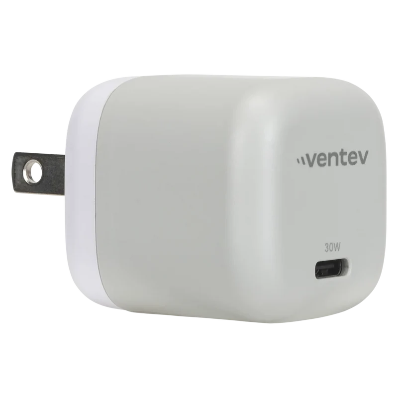 30W ULTRAFAST USB-C Mini GaN Wall Charger and USB-C to Apple Lightning Cable