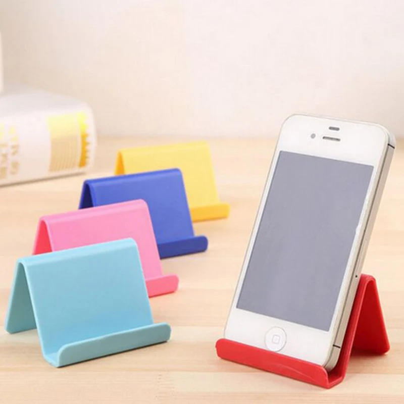 2020 NEW Universal Phone Tablet Desktop Holder Stand Cradle Mount For Cell trend solid color portable drop shipping