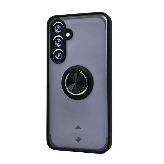 TPU Case w/ Magnetic Ring for Samsung A15 (black)