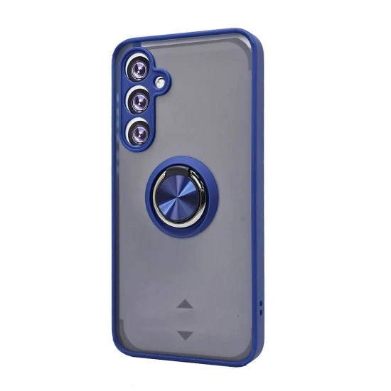 TPU Case w/ Magnetic Ring for Samsung A15 (blue)