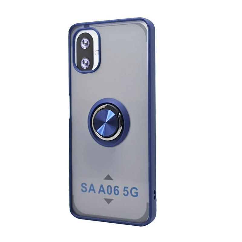 TPU Case w/ Magnetic Ring for Samsung A06 (blue)