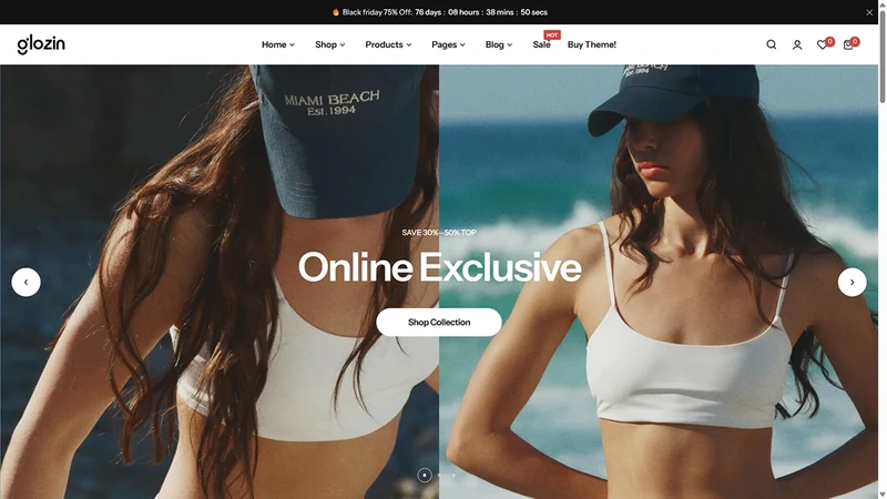 Glozin theme – Elegant Style | Fashion & Lifestyle