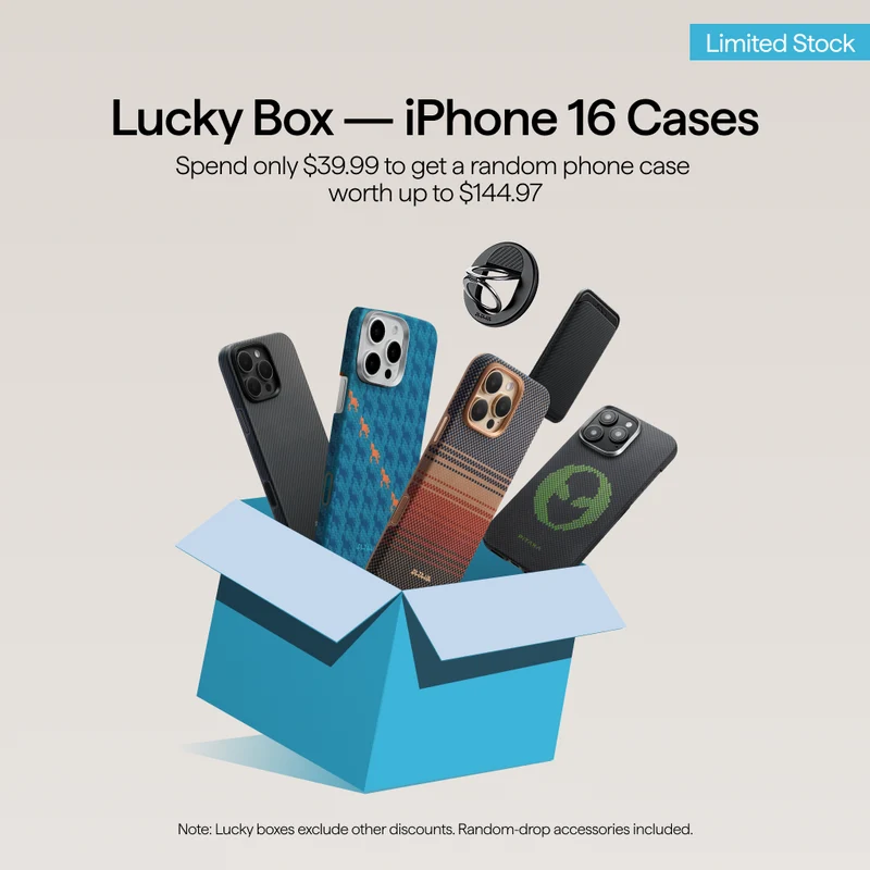 Lucky Box — Phone Cases for iPhone 16/17 Pro Series & Samsung S26