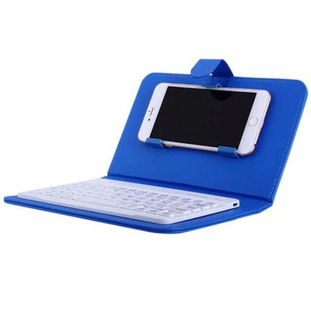Leather Keyboard & Mobile Mount Case