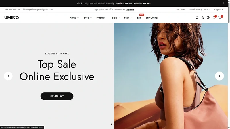 Umino Theme – Clothing Store | Fashion & Lifestyle