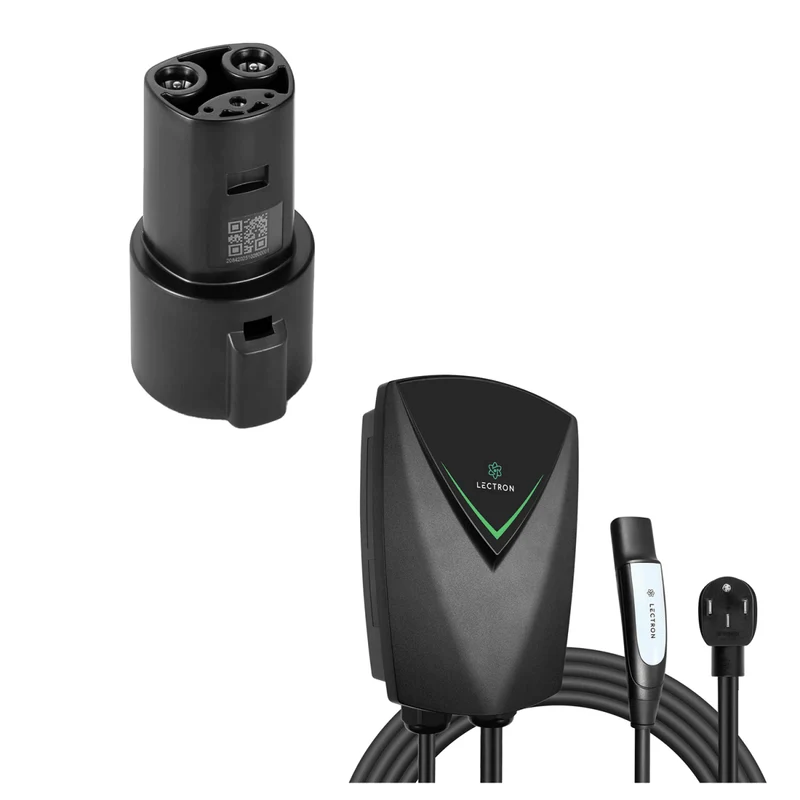 Lectron NEXUS Level 2 Tesla (NACS) Charging Station (NEMA 14-50 Version) + J1772 to Tesla (NACS) Adapter Bundle