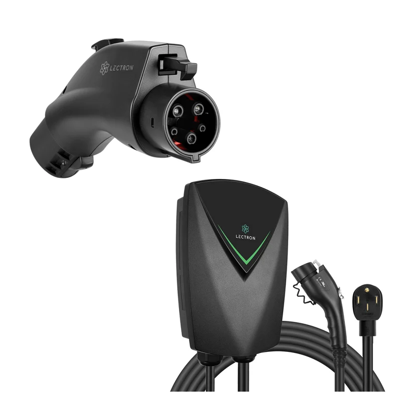 Lectron NEXUS Level 2 J1772 Charging Station (NEMA 14-50 Version) + Tesla (NACS) to J1772 Adapter Bundle