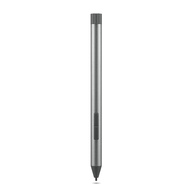 Lenovo Digital Pen 2 (Laptop) - Ultra-Tactile Response - 4,096 Levels of Pressure - Natural Feel Elastometer Pen Tip - Extended Battery Life - Silver
